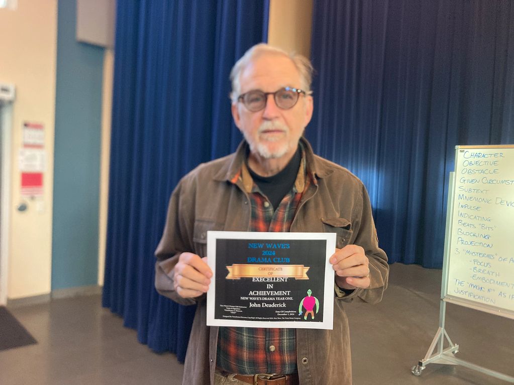 John Deaderick 
Mentor 
Actors & Student
New Wave Drama Company