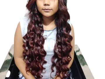 Dark Red Blonde Hair Colour