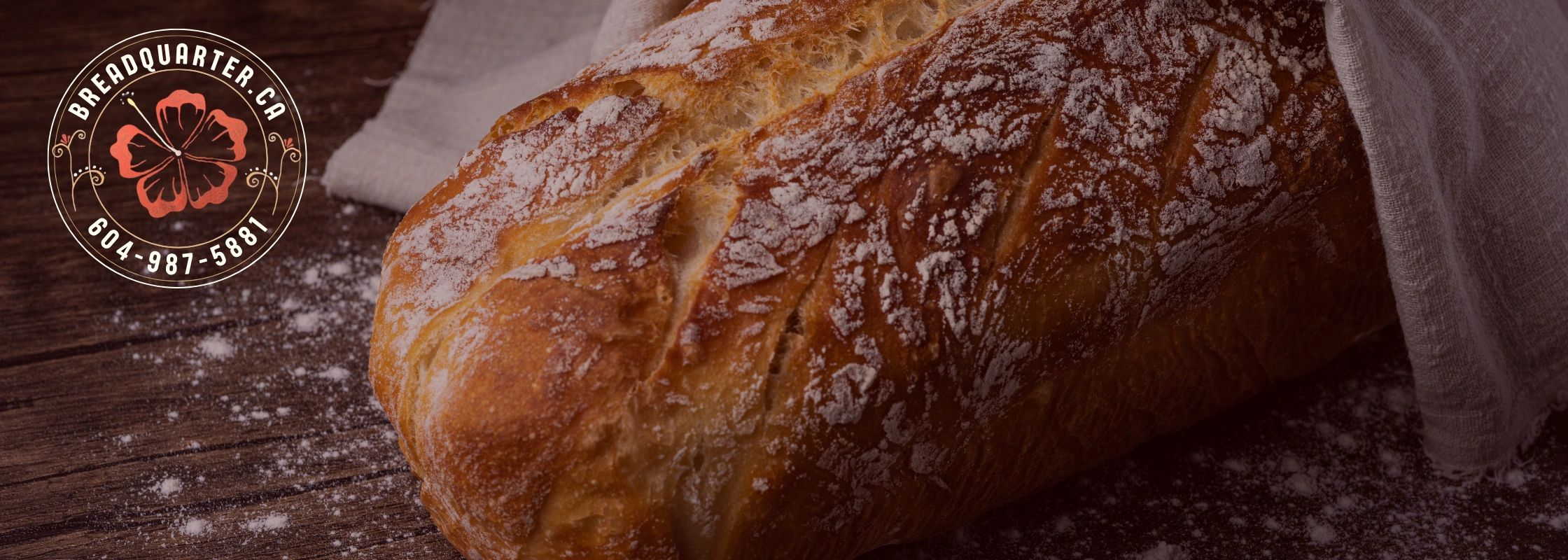 Sourdough bread baked in North Vancouver