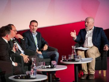 Darren Newman on an expert panel at Freight Carbon Zero