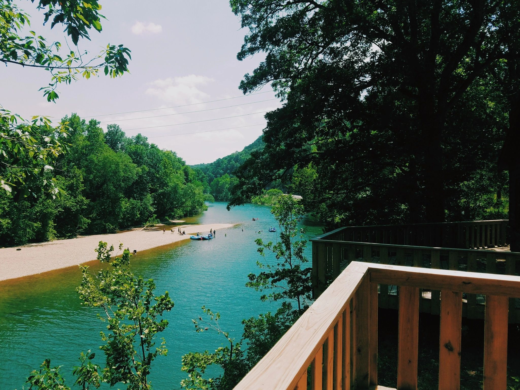 Ginger Blue Resort Elk River Cabins Noel Missouri Float Trips