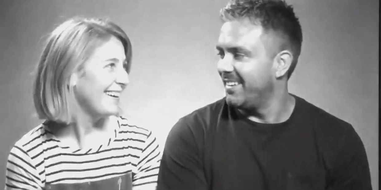 men, women, lady, man, smile, talking, laughing