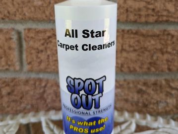 Bottle of spot remover