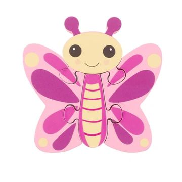orange tree toys mini puzzle butterfly
