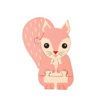 orange tree toys mini puzzle squirrel