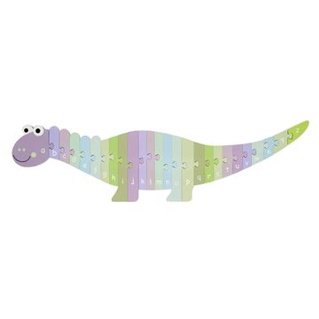 orange tree toys alphabet puzzle dinosaur