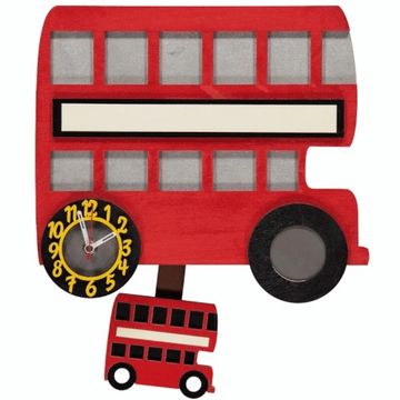little timbers clock london bus