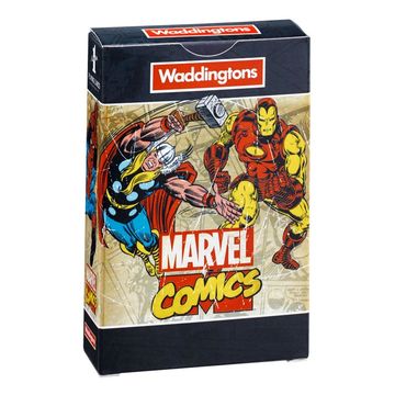 waddingtons marvel comics retro playing cards