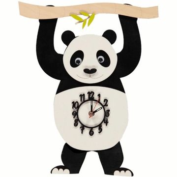little timbers clock panda