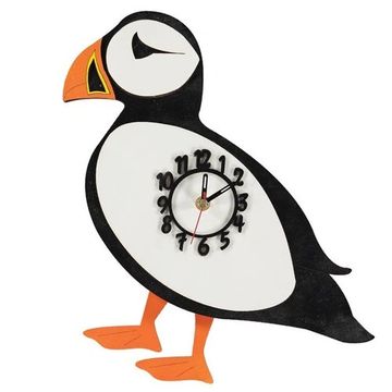 little timbers clock puffin