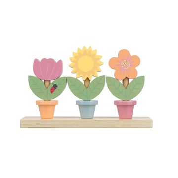 orange tree toys stacking flower pots