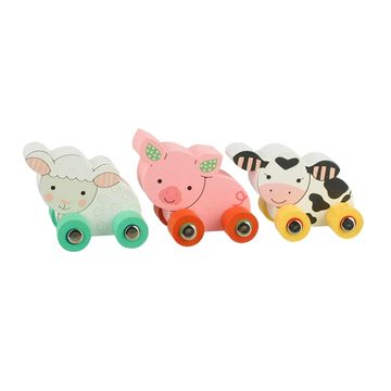 orange tree toys my first vehicles farm animals