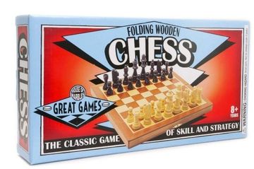 house of marbles wooden folding chess