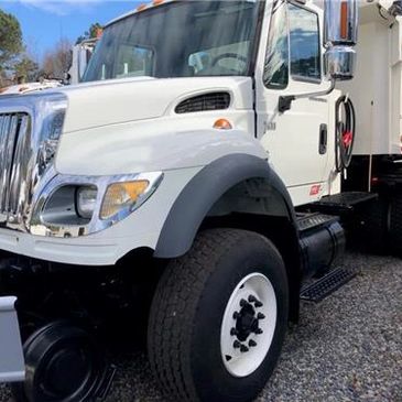 2007 INTERNATIONAL 7000 HIGH RAIL RAILROAD ROTO DUMP TRUCK LOW MILES