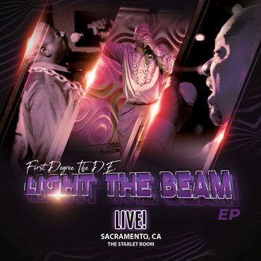 Sacramebto rap news First Degree The D.E. performs the Light The Beam EP in front of a hyped, Sacram
