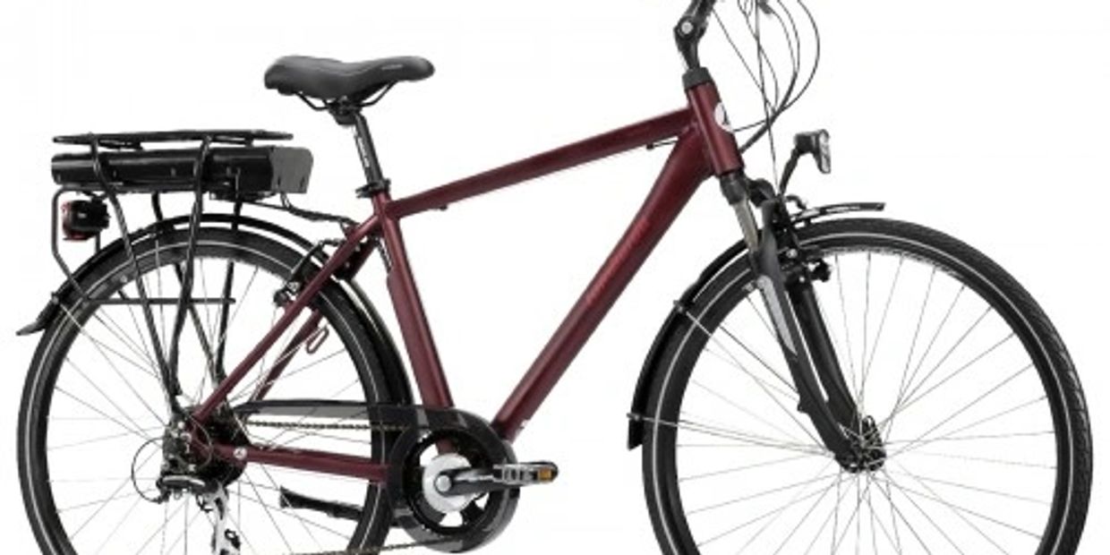Lombardo Modena E-Bike 28" Uomo Bordeaux