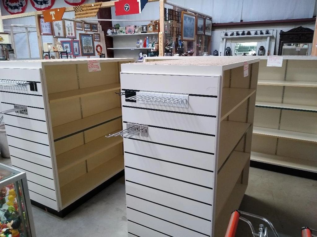 Shelving units available for rent
