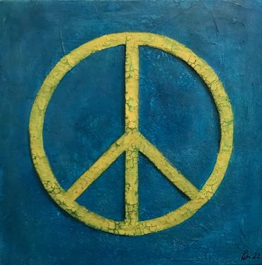"Peace"
Machart: Acrylcollage
Masse: Leinwand 60 x 60cm
überarbeitet
ARTretokost