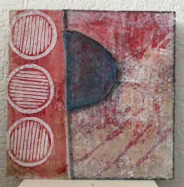 Abstrakt
Machart: Acryl
Masse: Wabenkarton  30 x 30cm
Preis:  240.-
ARTretokost