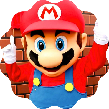 Super Mario Brothers for hire near Rochester Syracuse NY