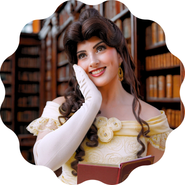 Rent Disney princess Belle beauty and the beast for hire near rochester syracuse birthday party