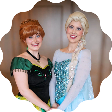 Rent Disney princess elsa anna frozen for hire party near rochester syracuse birthday party