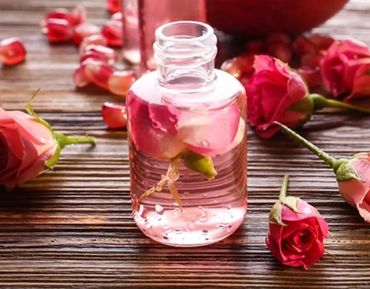 Rose Oil Perfume Spray.
