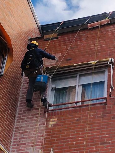 reparación fachada