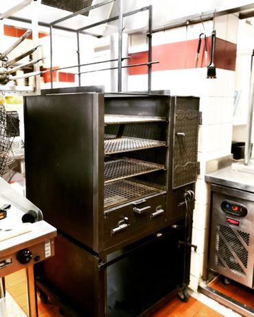 custom char grill oven
