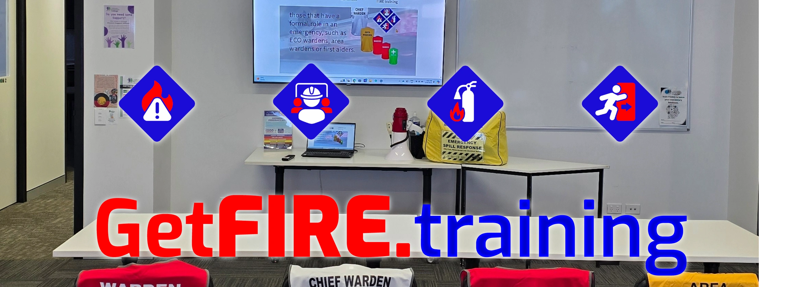 Emergency Control Organisation - Chief Deputy Zone Area Floor Warden and Fire Training - workplace.