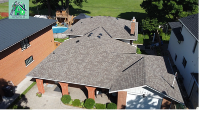 Shingle roof in Mississauga