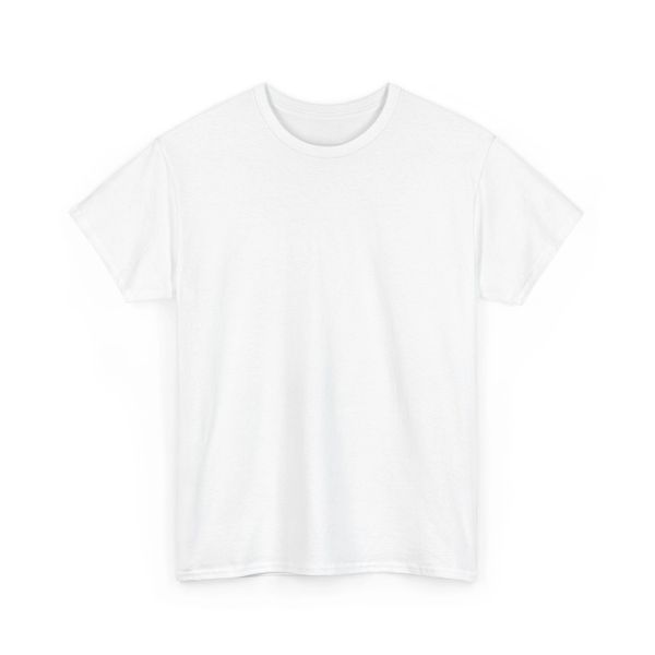 Plain white short-sleeve t-shirt on a white background.