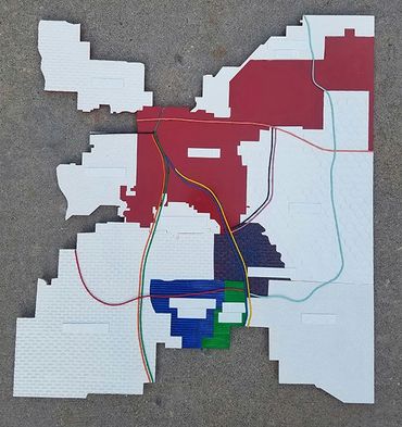 STEP 4 - Contour map of the Denver metro area.