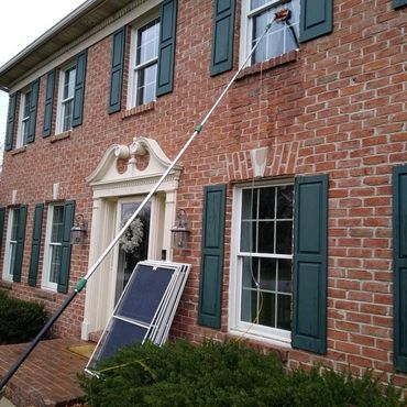 water fed pole window cleaning