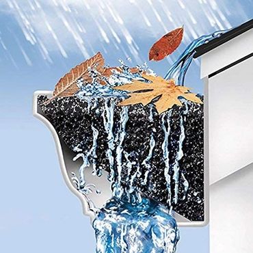 Example of Gutter Foam covers for your home.