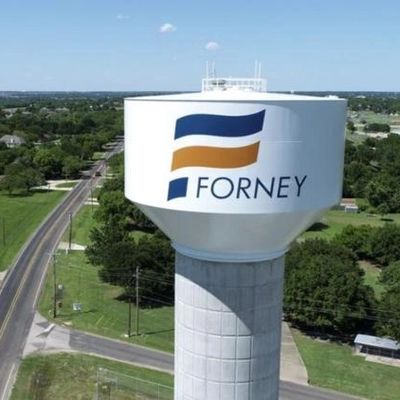 Forney, Texas watertower