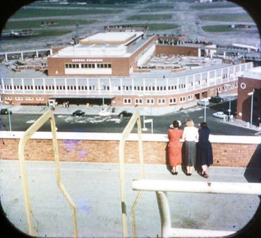 1 Queens building and maintenance area from the control tower