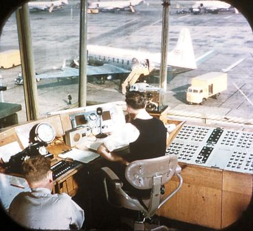 5 Parking stands for aircraft are allocated by radio