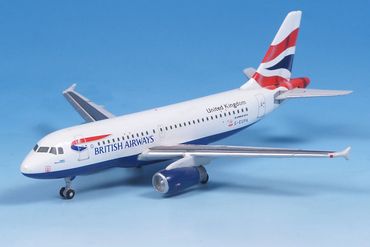 Airbus A.319 British Airways G-EUPA "Union Flag" Gemini Jets 400