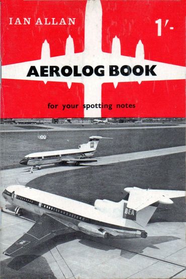Ian Allan ABC Aerolog Book 1/- Trident