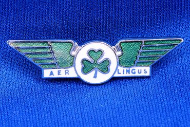 Aer Lingus Enamel Badge by Squire