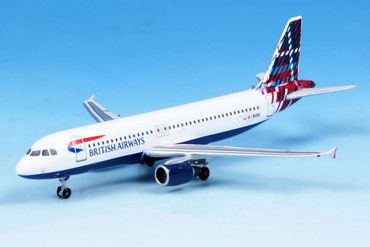 Airbus A320 British Airways Benyhone G-BUSE Gemini H&C Custom