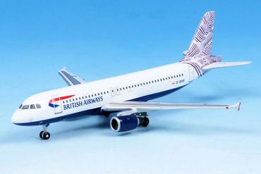 Airbus A320 British Airways Waves & Cranes G-BUSK Gemini H&C Custom
