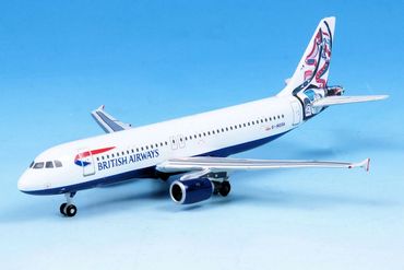 Airbus A320 British Airways Whale Rider G-MEDA Gemini H&C Custom