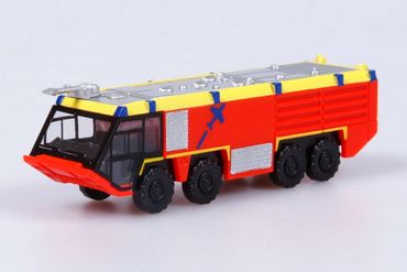 Airport Fire Engine Hamburg Red Yellow Herpa 571548