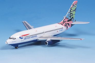 Boeing 737-200 British Airways G-BGDT "Animals and Trees" Gemini Jets 400 Set 1 of 2