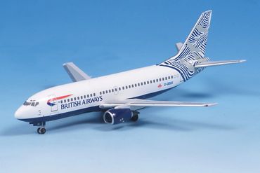 Boeing 737-300 British Airways G-ODUS "Waves and Cranes" Aeroclassics