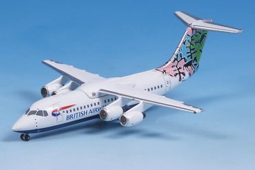 BAe.146-300 British Airways G-BXAS "Animals & Trees" Jet-X 400