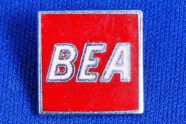 BEA - British European Airways Enamel Badge by Squire