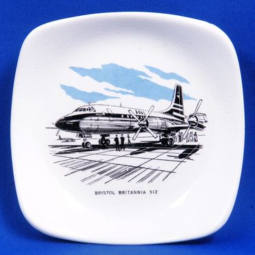 BOAC Dish Douglas Bristol Britannia 312 Wade